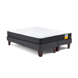 Cama Super king Europea Funcional Gris