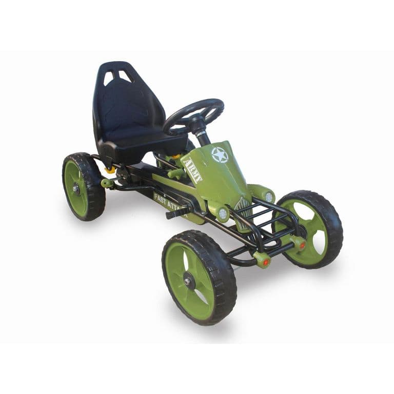 Go kart Racing army Verde Desde 18 meses