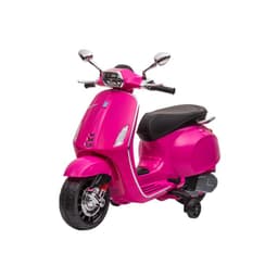 Moto Vespa Rosada Sprint Racing Bateria 12V