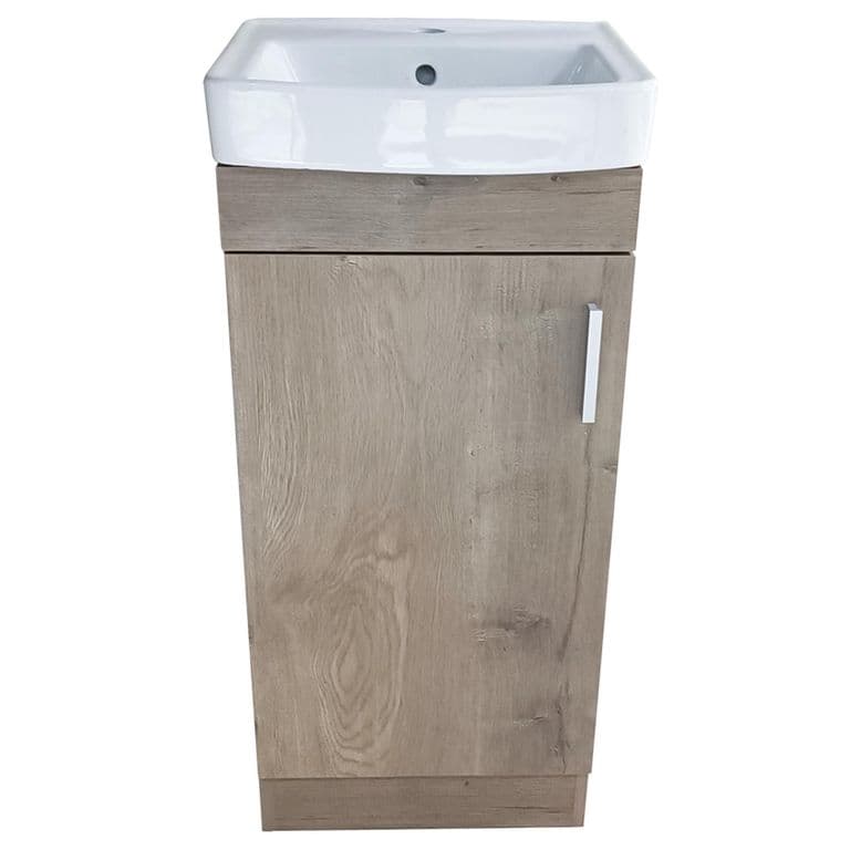 Mueble de bano con vanitorio Lenga Claire 40x42cm