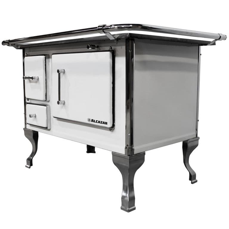 Cocina a Lena Llaima Tradicional 80 Blanca