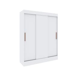 Closet Marsella 3 Puerta(s) 2 Cajon(es) 3 Repisa(s) 155x200x50 cm Blanco