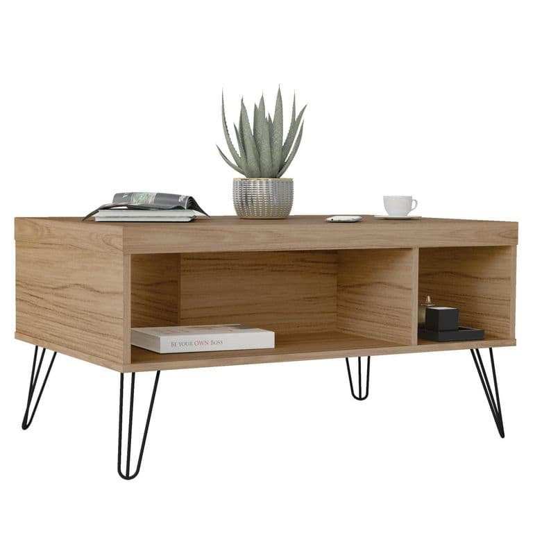 Mesa de centro Liberty Roble 91x59x45 cm