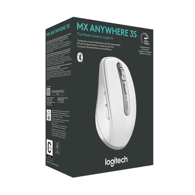 Mouse inalambrico MX anywhere 3S gris