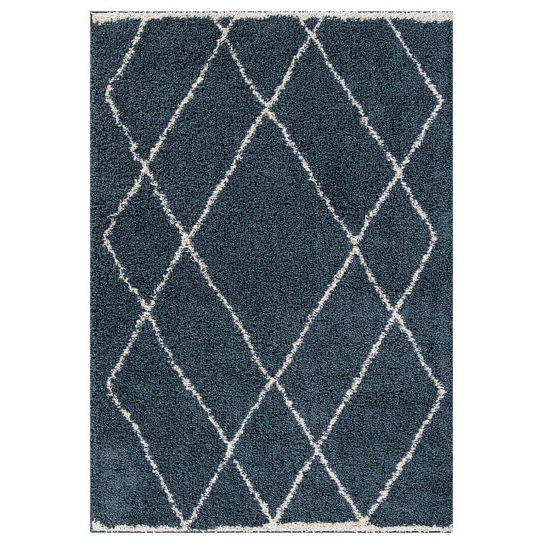Alfombra 170x230 cm Polipropileno Turquesa