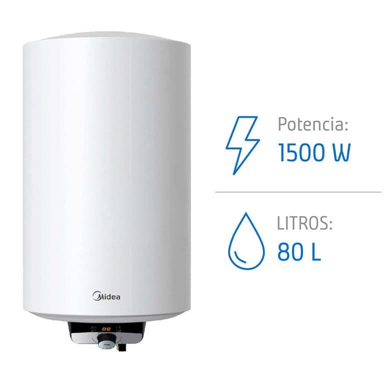 Termo con Wifi Electrico 80 Litros 1500 W de Muro