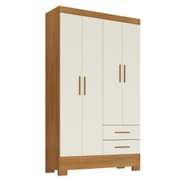 Closet 4 Puerta(s) 2 Cajon(es) 3 Repisa(s) 90.6x180x35 cm Multicolor