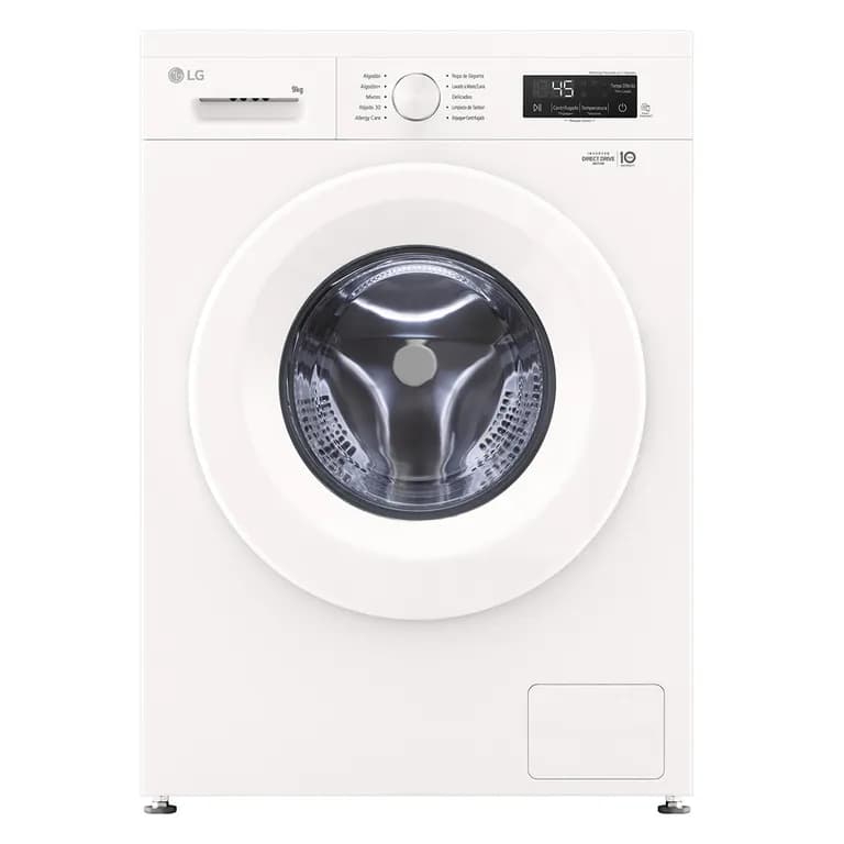 Lavadora Carga Frontal 9 kg Blanco WM9GWVFS6