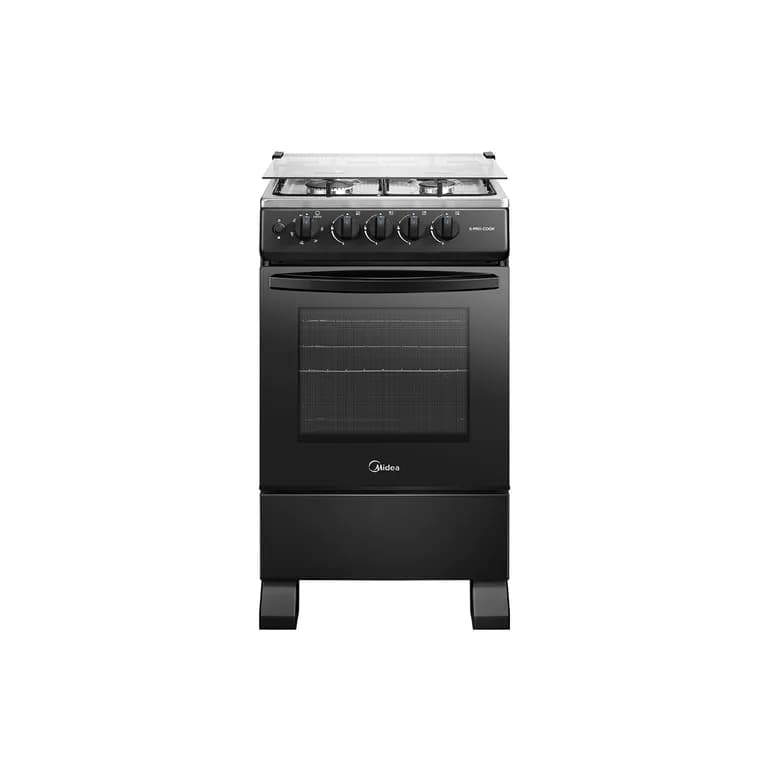 Cocina a Gas 4 Platos Inox MFO-MG20TCSSLBK