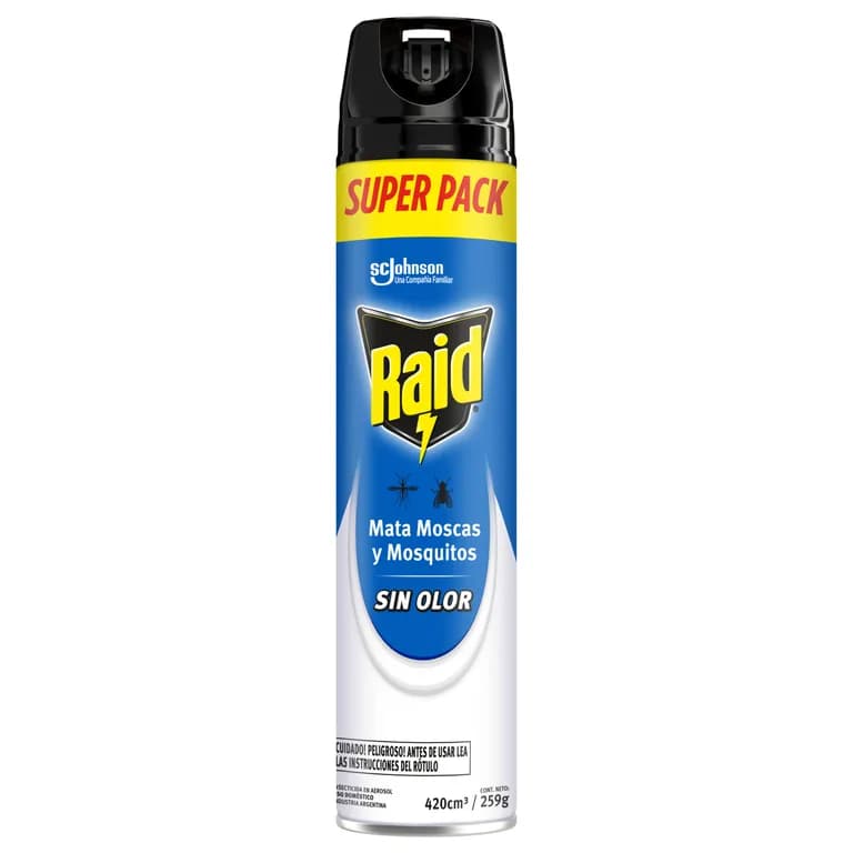 Insecticida mata moscas y mosquitos 420 ml