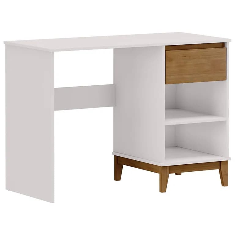 Escritorio Tucuman Blanco/Roble 110x79x50 cm