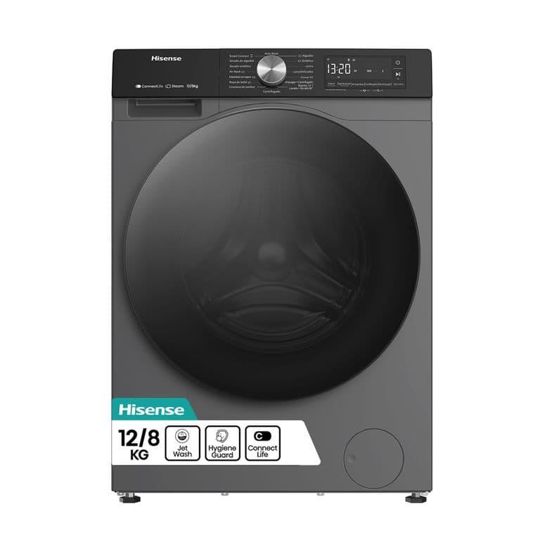 Lavadora-Secadora 12/8 kg Inox WD3S1243BT1