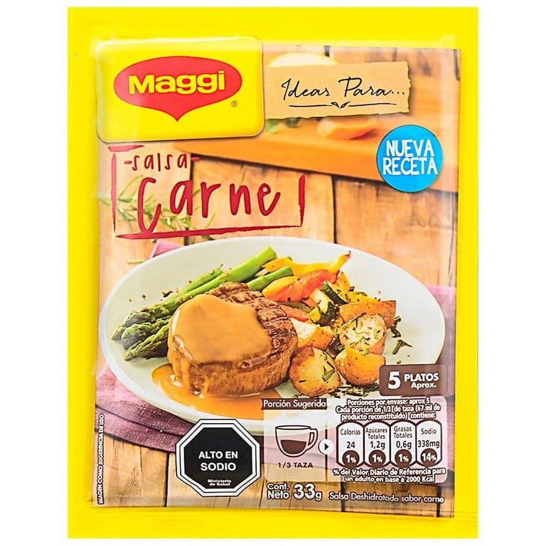 Salsa Deshidratada Carne 33 GR
