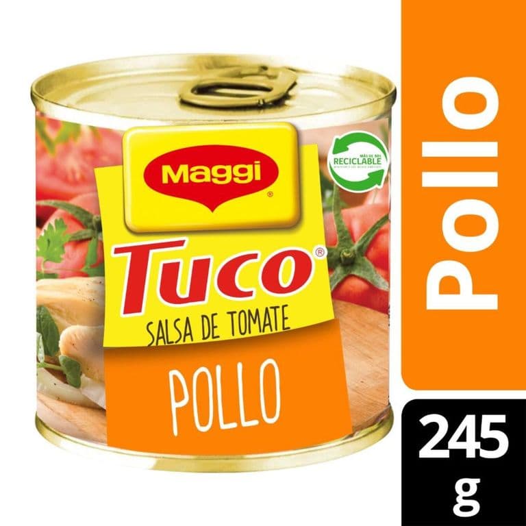Salsa De Tomate Tuco Con Pollo 245 GR