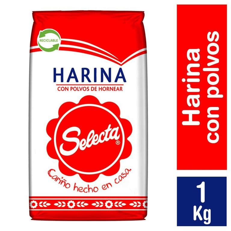 Harina Especial con Polvo de Hornear Selecta 1 Kg