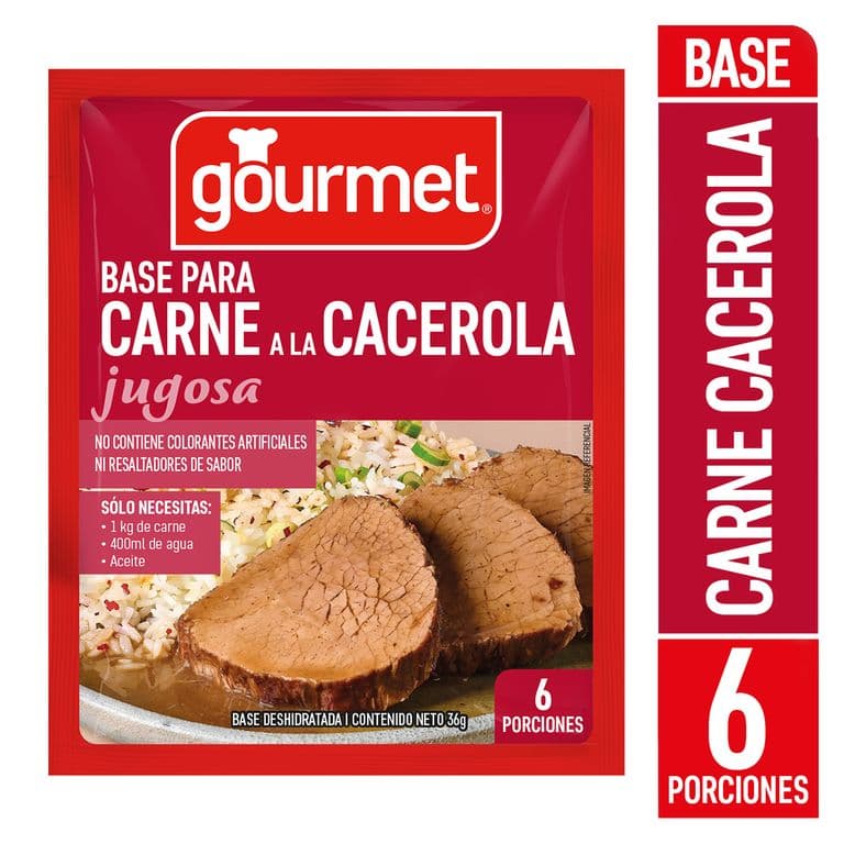 Base Cocinar Carne Cacerola 36 GR