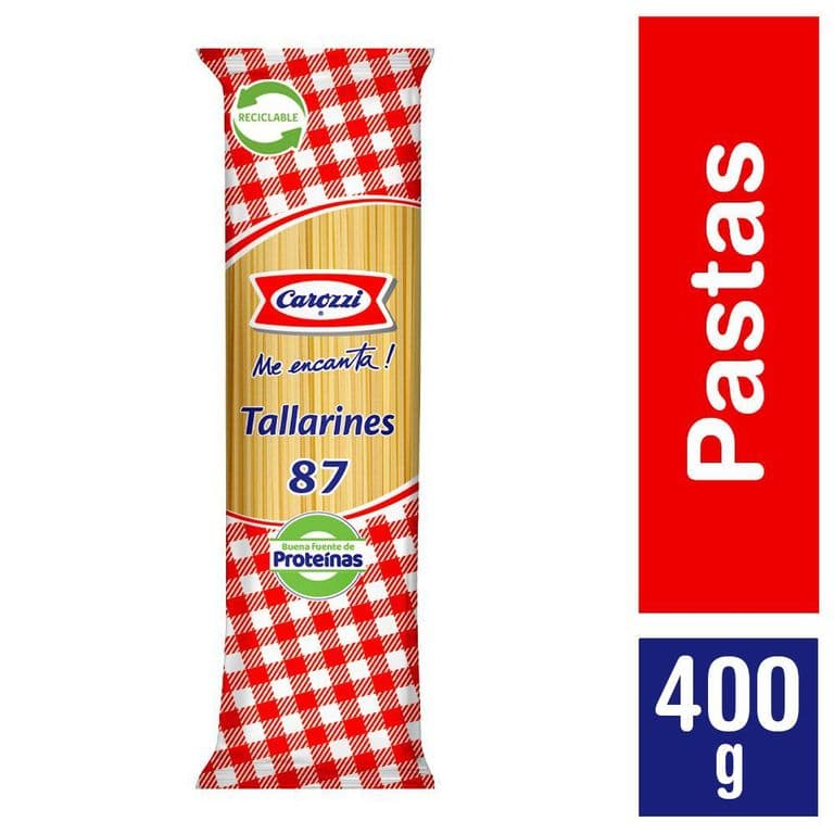 FIDEO TALLARIN 87  400 GRS. 101407 C