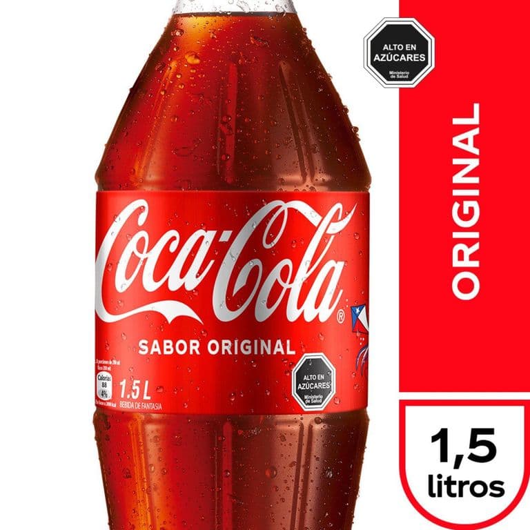 Bebida Coca Cola Original Desechable 1.5 L 1.5 LT