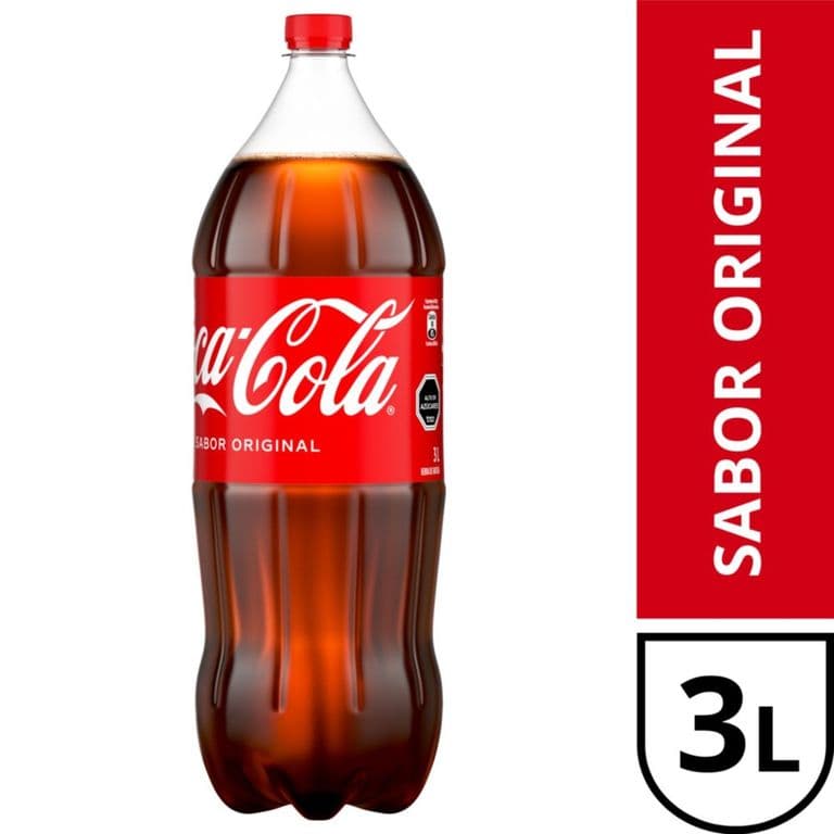 Bebida Coca Cola Original Desechable 3 L 3 LT