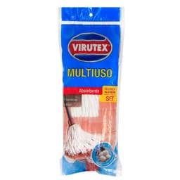 Mopa Redonda de Algodon Virutex Absorbente Multiuso 1 Un