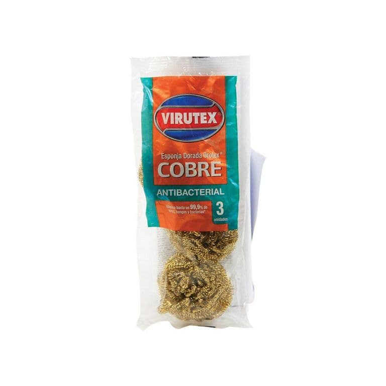 Esponja Virutilla Dorada Orotex Cobre 3 Un