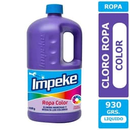 Cloro para Ropa Color Impeke 930 gr