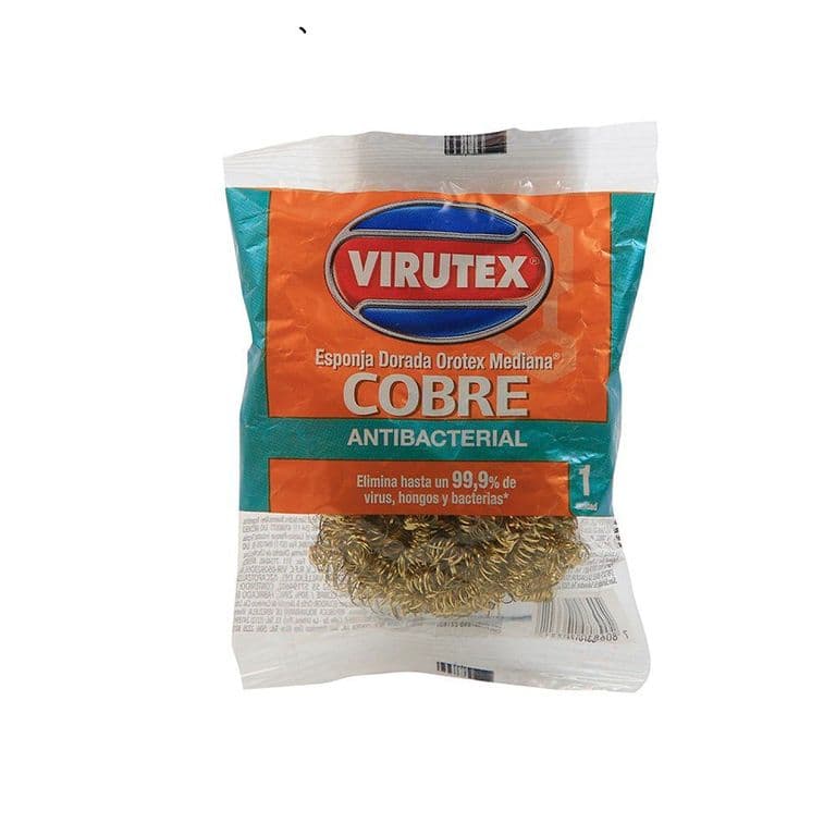 Esponja Virutilla Dorada Orotex Mediana 1 UN