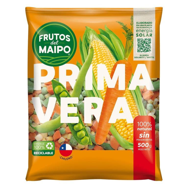 Ensalada Primavera Congelada Frutos de Maipo 500 g
