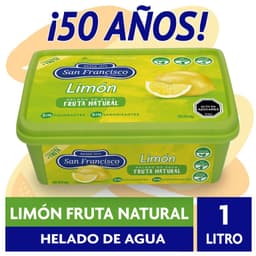 HELADO LIMON AGUA 1 LT.