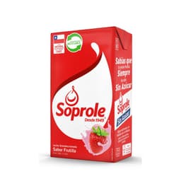 Leche Semidescremada Sabor Frutilla Soprole 1 L 1 LT