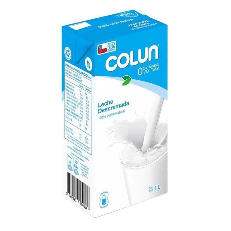 Leche Descremada Natural 1 LT