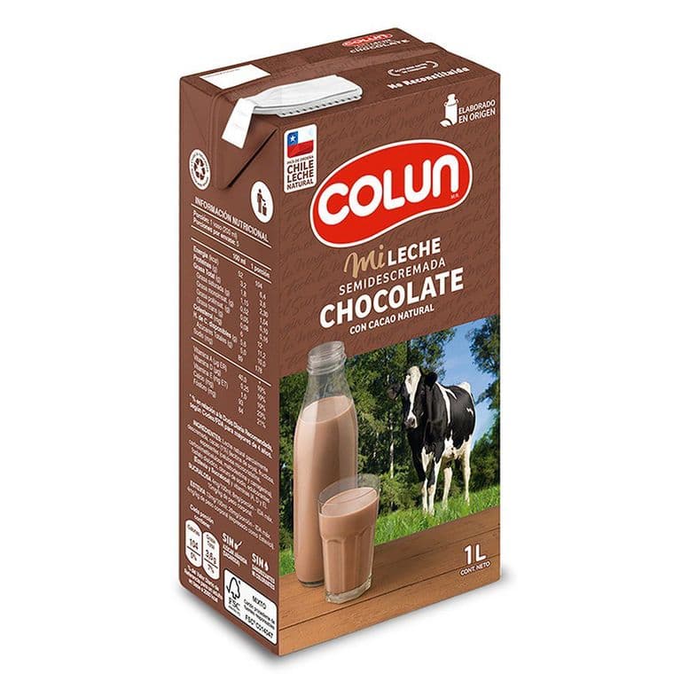 Leche Semidescremada Sabor Chocolate 1 LT