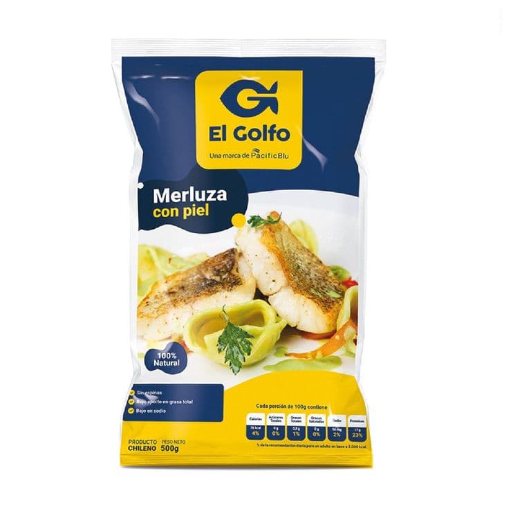 Merluza con Piel 500 GR