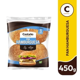 Pan de Hamburguesa Castano 8 Un