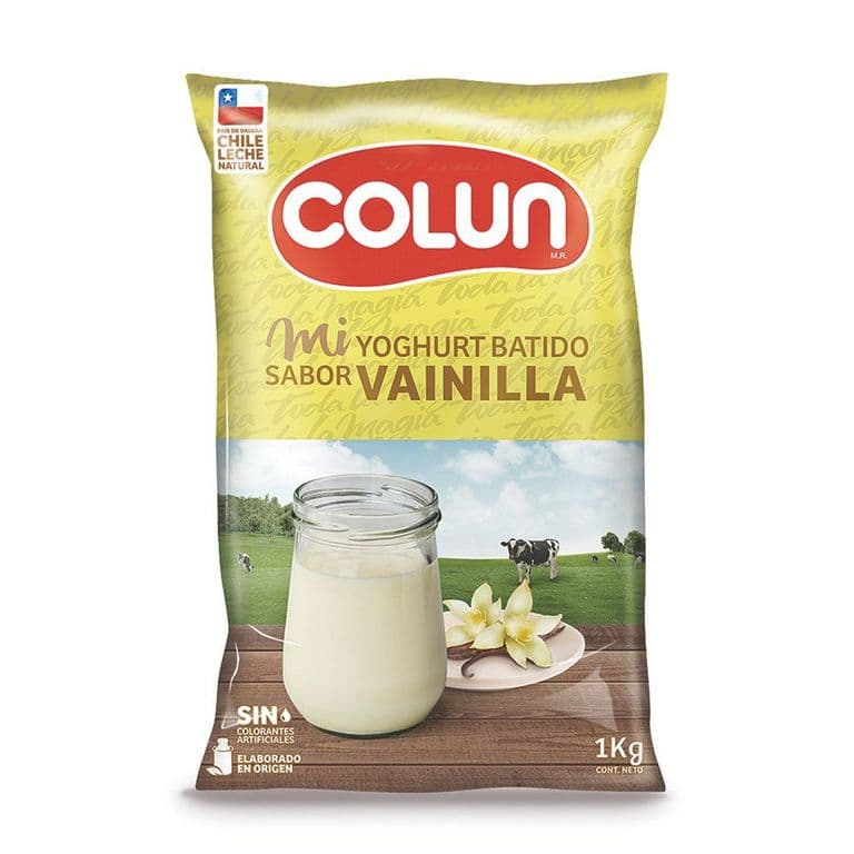 Yoghurt Vainilla Bolsa 1 KG