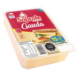 Queso Gauda Laminado Soprole 250 g