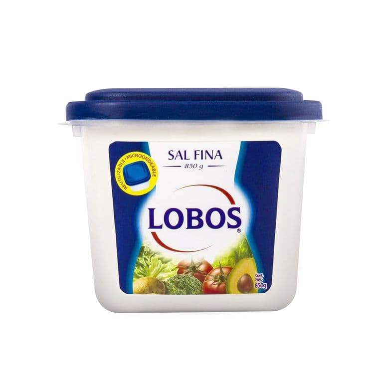 Sal Fina en Pote Sal Lobos 850 g