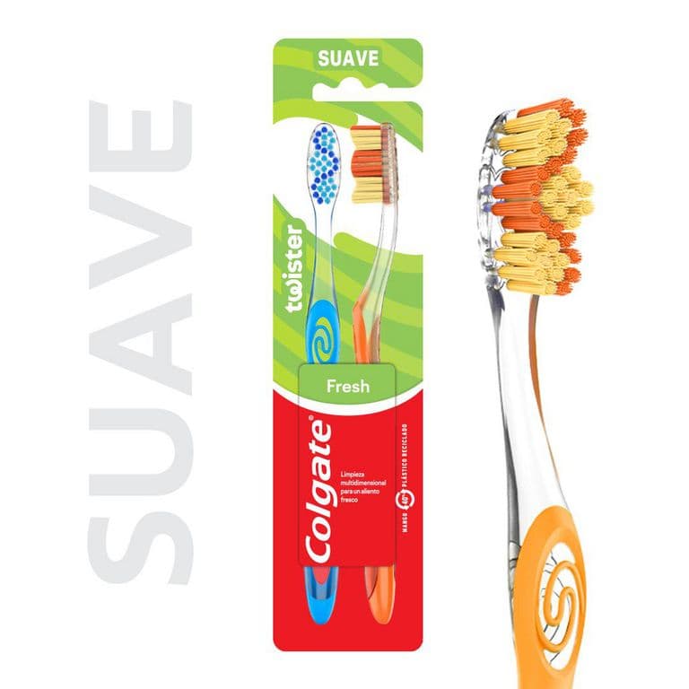 Cepillo de Dientes Twister Fresh Suave 2 UN