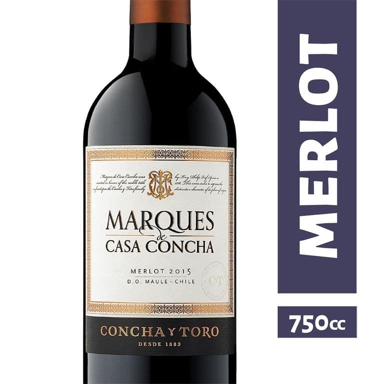 Vino Tinto Merlot 750 ML
