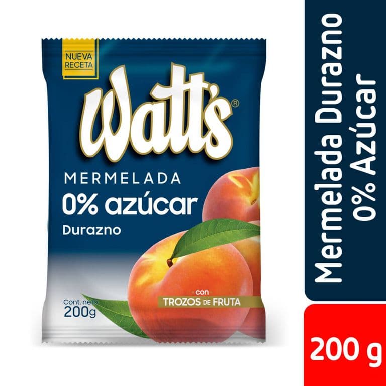 Mermelada Durazno Sin Azucar Anadida 200 GR