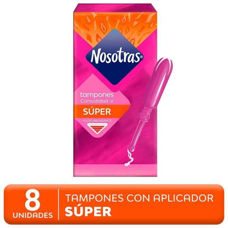 Tampon Super Con Aplicador 8 UN