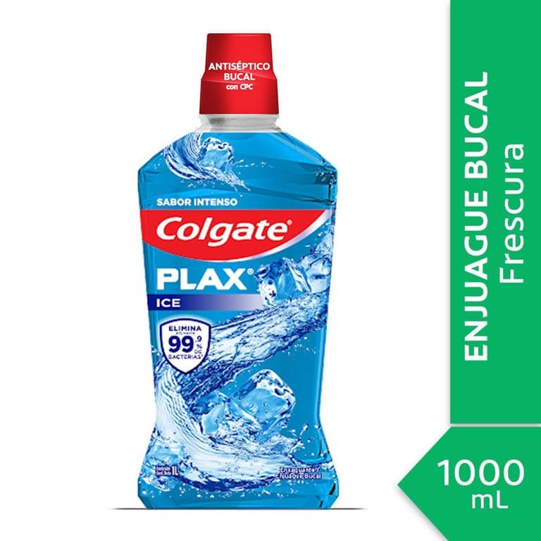 Enjuague Bucal Plax Ice 1000 ml