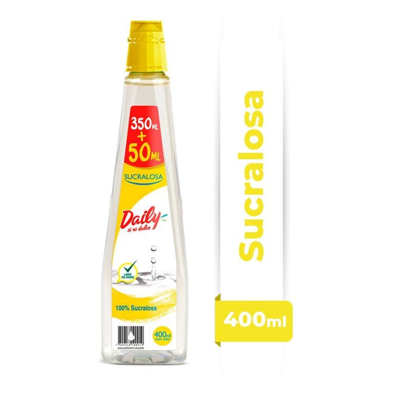 Endulzante Liquido Sucralosa Daily 400 ml