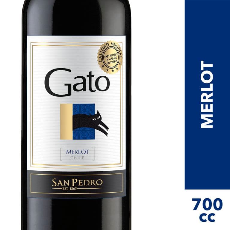 Vino merlot botella 700 ML