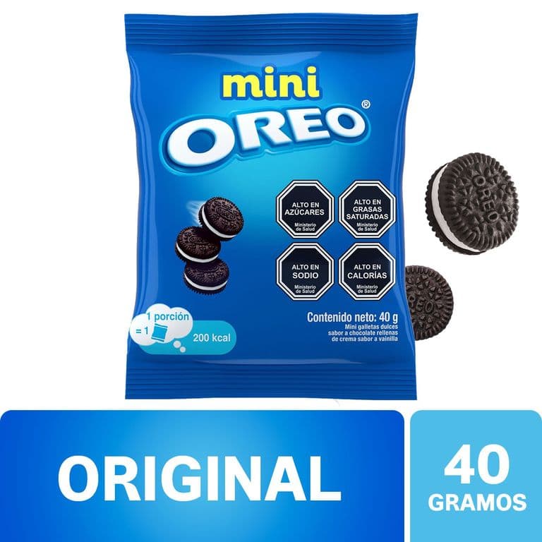 Oreo Mini Sabor Vainilla 40 g