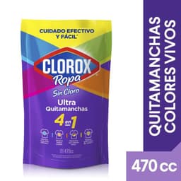 Quitamanchas Colores Vivos Botella Clorox 470 ml