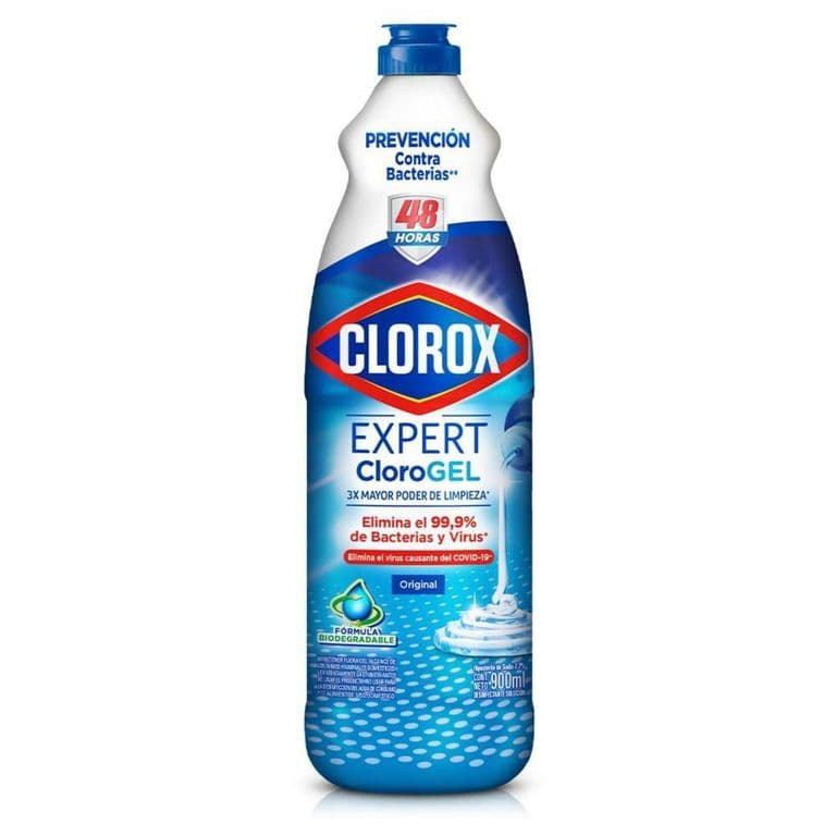 Cloro Gel Botella Aroma Original Clorox 900 ml