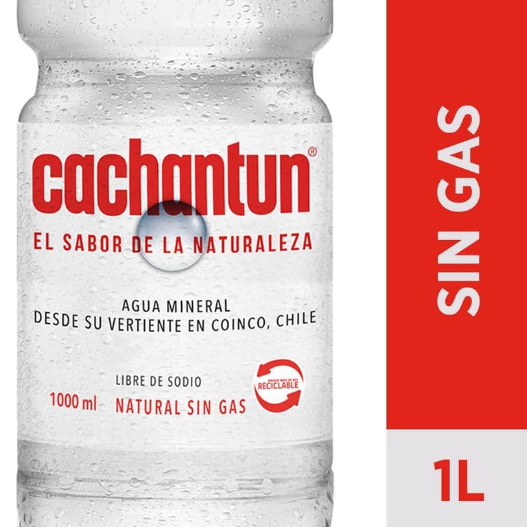 Agua Mineral Sin Gas 1 LT