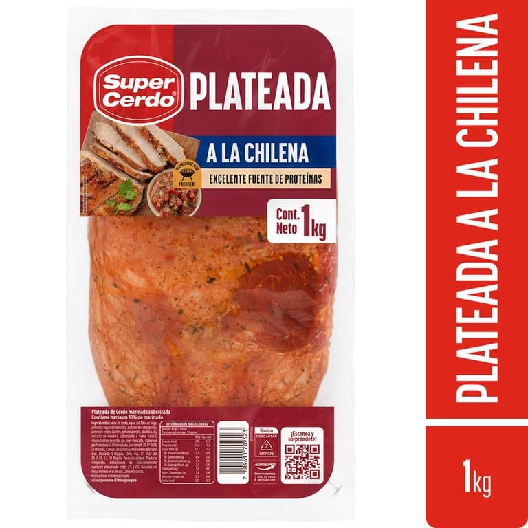 Plateada a la Chilena 1 KG