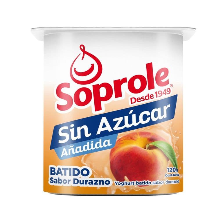 Yoghurt sin Azucar Durazno 120 GR